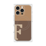 プレミアムパネル with MagSafe［ オリジナル - initial two tone - F brown ］