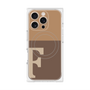プレミアムパネル with MagSafe［ オリジナル - initial two tone - F brown ］