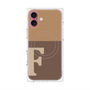プレミアムパネル with MagSafe［ オリジナル - initial two tone - F brown ］