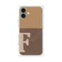 プレミアムパネル with MagSafe［ オリジナル - initial two tone - F brown ］