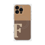 プレミアムパネル with MagSafe［ オリジナル - initial two tone - F brown ］