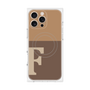 プレミアムパネル with MagSafe［ オリジナル - initial two tone - F brown ］