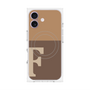 プレミアムパネル with MagSafe［ オリジナル - initial two tone - F brown ］