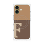 プレミアムパネル with MagSafe［ オリジナル - initial two tone - F brown ］