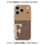 プレミアムパネル with MagSafe［ オリジナル - initial two tone - F brown ］
