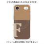 プレミアムパネル with MagSafe［ オリジナル - initial two tone - F brown ］