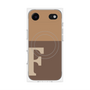 プレミアムパネル with MagSafe［ オリジナル - initial two tone - F brown ］