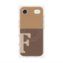 プレミアムパネル with MagSafe［ オリジナル - initial two tone - F brown ］