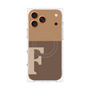 プレミアムパネル with MagSafe［ オリジナル - initial two tone - F brown ］