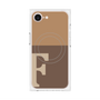 プレミアムパネル with MagSafe［ オリジナル - initial two tone - F brown ］