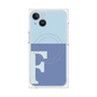 プレミアムパネル with MagSafe［ オリジナル - initial two tone - F blue ］