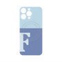 プレミアムパネル with MagSafe［ オリジナル - initial two tone - F blue ］