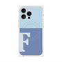 プレミアムパネル with MagSafe［ オリジナル - initial two tone - F blue ］