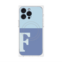 プレミアムパネル with MagSafe［ オリジナル - initial two tone - F blue ］