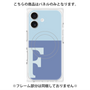 プレミアムパネル with MagSafe［ オリジナル - initial two tone - F blue ］