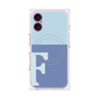 プレミアムパネル with MagSafe［ オリジナル - initial two tone - F blue ］