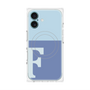 プレミアムパネル with MagSafe［ オリジナル - initial two tone - F blue ］