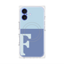 プレミアムパネル with MagSafe［ オリジナル - initial two tone - F blue ］