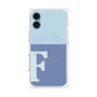 プレミアムパネル with MagSafe［ オリジナル - initial two tone - F blue ］