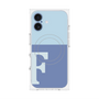 プレミアムパネル with MagSafe［ オリジナル - initial two tone - F blue ］