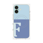 プレミアムパネル with MagSafe［ オリジナル - initial two tone - F blue ］