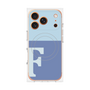 プレミアムパネル with MagSafe［ オリジナル - initial two tone - F blue ］