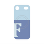プレミアムパネル with MagSafe［ オリジナル - initial two tone - F blue ］