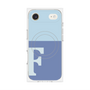 プレミアムパネル with MagSafe［ オリジナル - initial two tone - F blue ］
