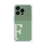 プレミアムパネル with MagSafe［ オリジナル - initial two tone - F green ］