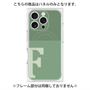 プレミアムパネル with MagSafe［ オリジナル - initial two tone - F green ］