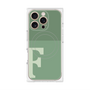 プレミアムパネル with MagSafe［ オリジナル - initial two tone - F green ］