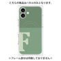 プレミアムパネル with MagSafe［ オリジナル - initial two tone - F green ］