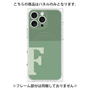 プレミアムパネル with MagSafe［ オリジナル - initial two tone - F green ］