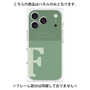 プレミアムパネル with MagSafe［ オリジナル - initial two tone - F green ］
