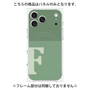 プレミアムパネル with MagSafe［ オリジナル - initial two tone - F green ］