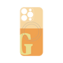プレミアムパネル with MagSafe［ オリジナル - initial two tone - G orange ］