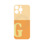 プレミアムパネル with MagSafe［ オリジナル - initial two tone - G orange ］