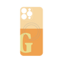 プレミアムパネル with MagSafe［ オリジナル - initial two tone - G orange ］