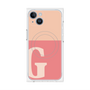 プレミアムパネル with MagSafe［ オリジナル - initial two tone - G pink ］