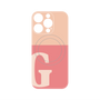 プレミアムパネル with MagSafe［ オリジナル - initial two tone - G pink ］