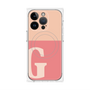 プレミアムパネル with MagSafe［ オリジナル - initial two tone - G pink ］