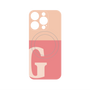プレミアムパネル with MagSafe［ オリジナル - initial two tone - G pink ］