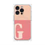 プレミアムパネル with MagSafe［ オリジナル - initial two tone - G pink ］
