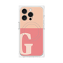 プレミアムパネル with MagSafe［ オリジナル - initial two tone - G pink ］