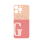 プレミアムパネル with MagSafe［ オリジナル - initial two tone - G pink ］