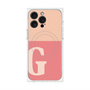 プレミアムパネル with MagSafe［ オリジナル - initial two tone - G pink ］