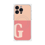 プレミアムパネル with MagSafe［ オリジナル - initial two tone - G pink ］