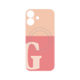 プレミアムパネル with MagSafe［ オリジナル - initial two tone - G pink ］