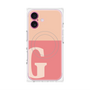 プレミアムパネル with MagSafe［ オリジナル - initial two tone - G pink ］