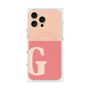 プレミアムパネル with MagSafe［ オリジナル - initial two tone - G pink ］